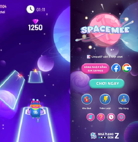 Sự kiện gami sinh nhật 1 tuổi cho nhà mạng gen z - saymee của mobifone